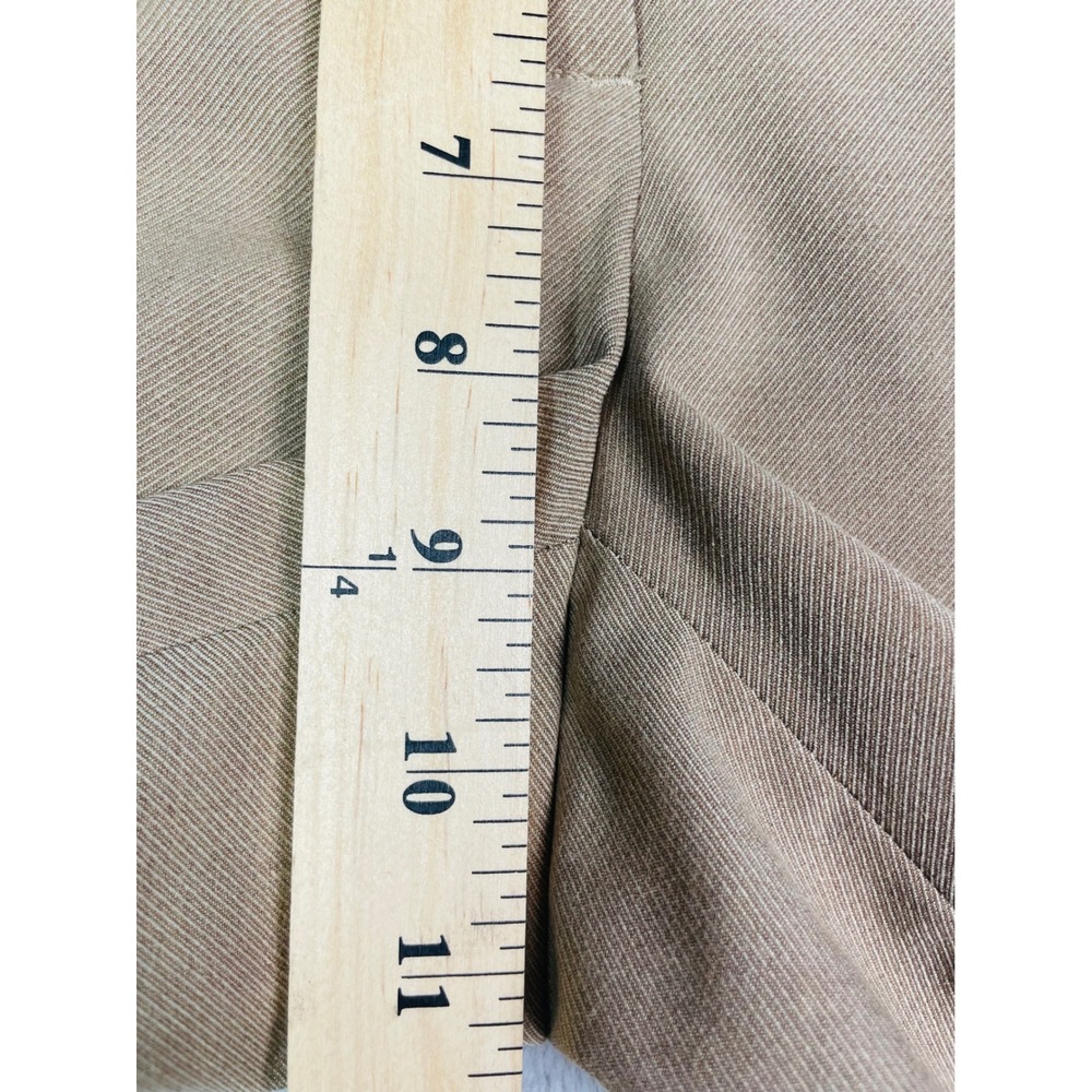 LOFT Marisa Trouser Dress Pant Size 4 Tan Khaki Beige Stretch Work Office Career - Picture 6 of 12